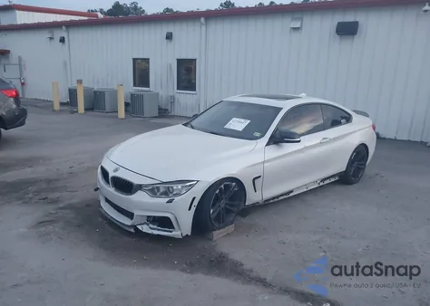 2015 BMW 428I z USA, uszkodzony, nr VIN WBA3N3C53FK234957